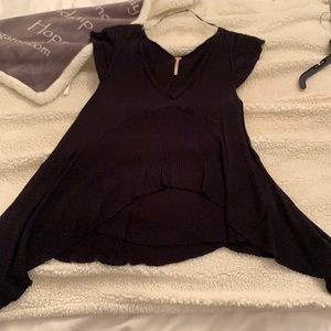 Free people black side swing tee